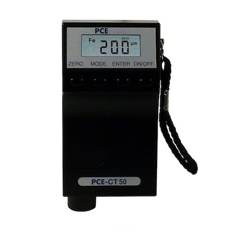 Pce Instruments Coating Thickness Guage, 0 to 5000 µm PCE-CT 50